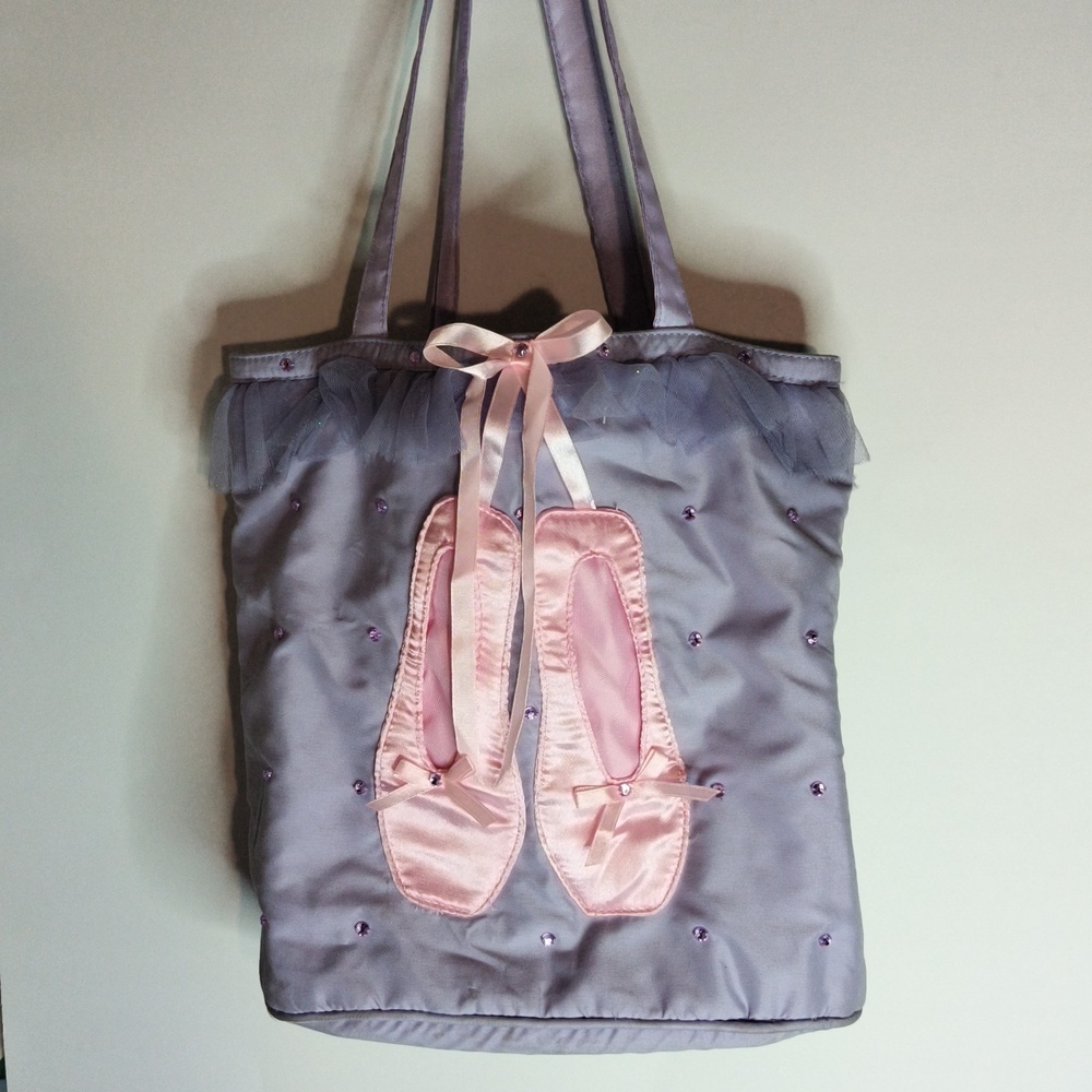 Russ Light Purple With Pink Trim Ballet Bag